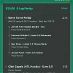 my bet to day